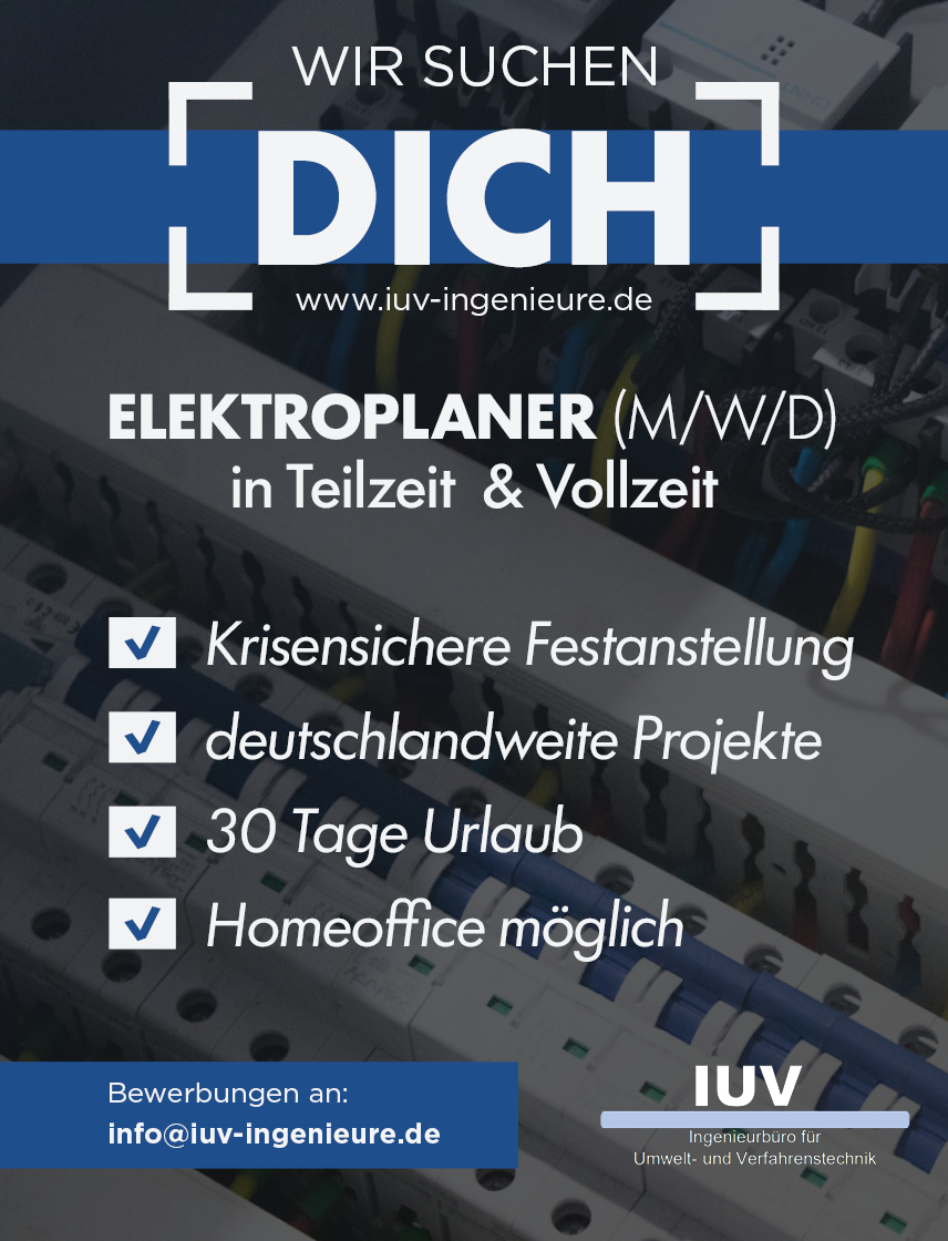 JOBS STRALSUND ALTSTADT: Elektroplaner (m/w/d)